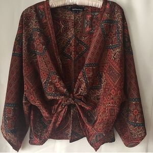 Boho, Moroccan Crop Top